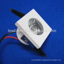 white shell mini 1w dimmable led downlight